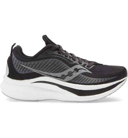 Women's Saucony Endorphin Speed 2, Black/Shadow, 10 B Medium