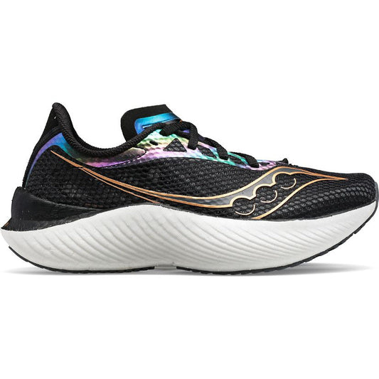 Women's Saucony Endorphin Pro 3, Black/Goldstruck, 9.5 B Medium