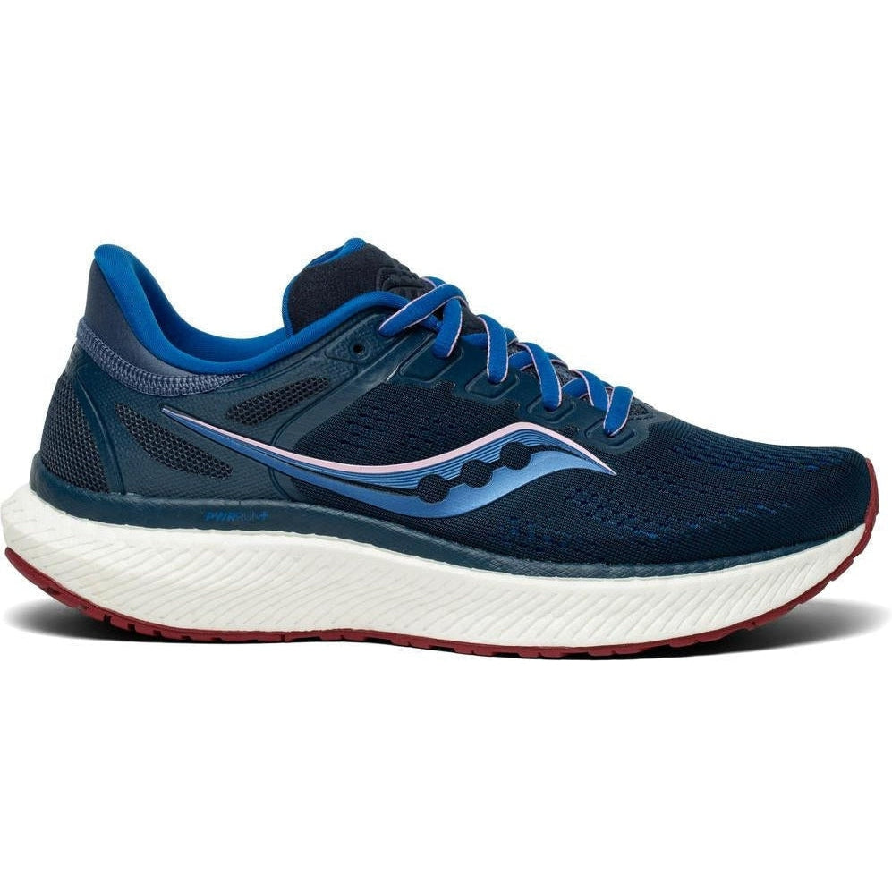 Women's Saucony Hurricane 23, Space/Fairytale, 5 B Medium