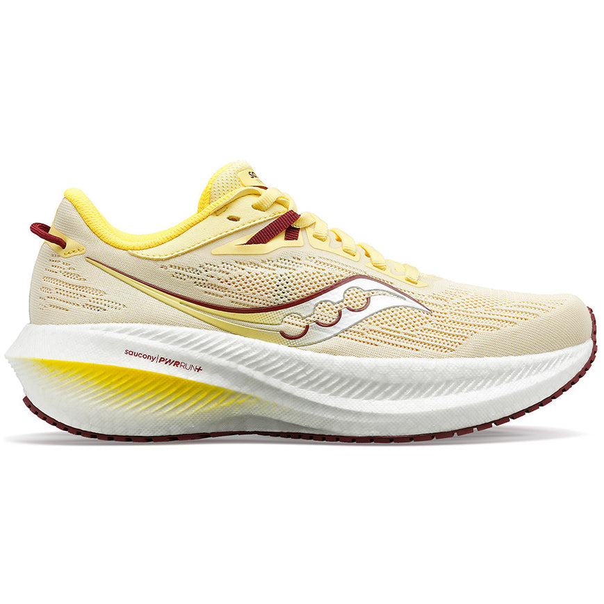 Women's Saucony Triumph 21, Glow/Sundown, 8 B Medium